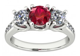 Pierścionek Big Trio z...